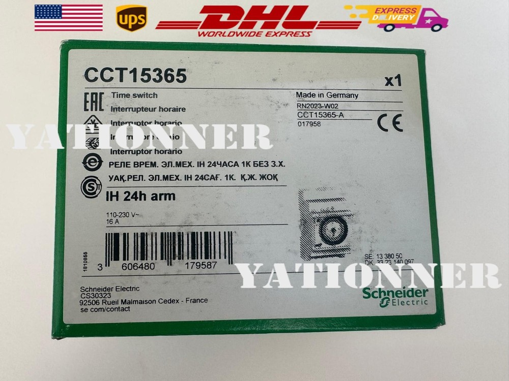 Schneider CCT15365 TIME SWITCH SCHNEIDER US Free TAX