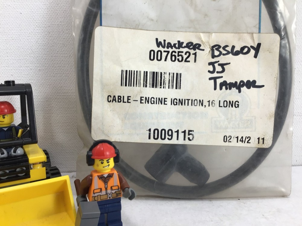 0076521 - WACKER - 16" ENGINE IGNITION CABLE - **NEW OLD STOCK!!**