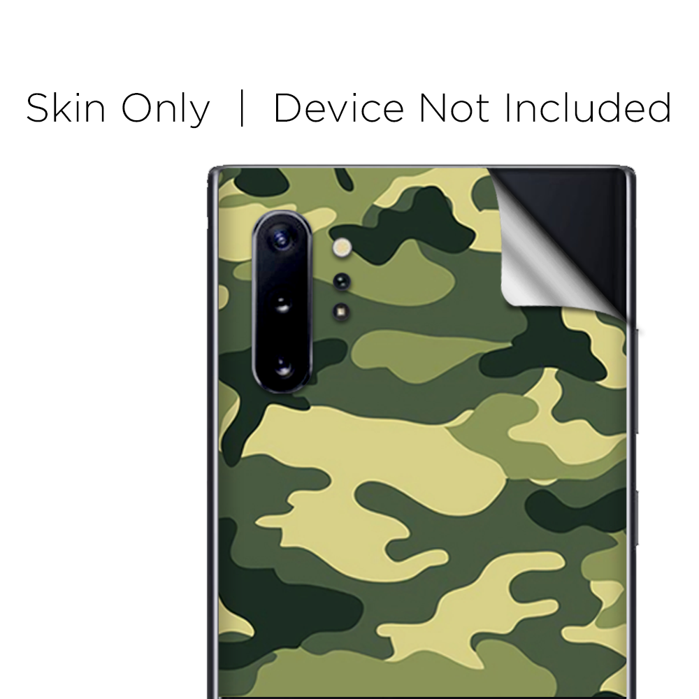 Skins Decal Wrap for Samsung Note 10 Plus Green Camo original Camouflage