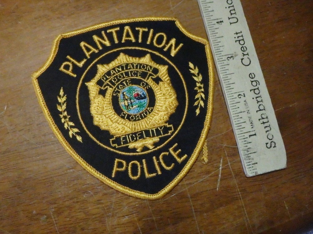 PLANTATION FLORIDA VEST OBSOLETE PATCH  PATCH BX AAA#4