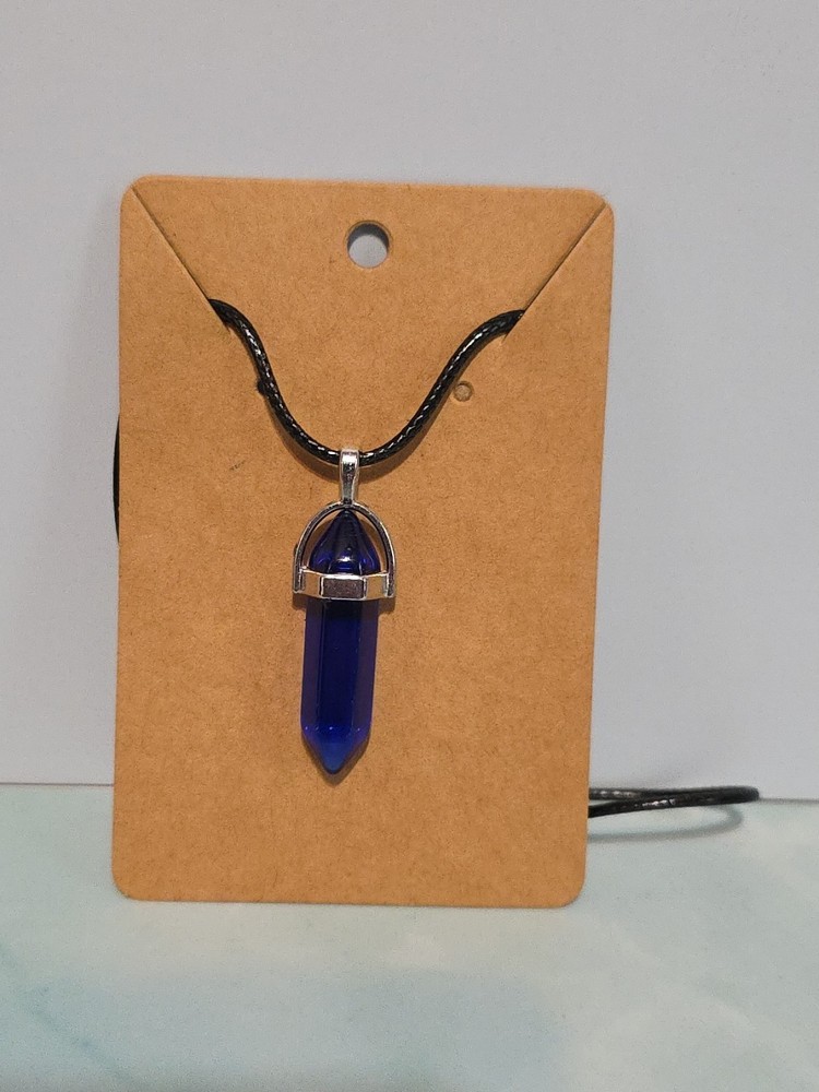 Crackle Quartz Point Necklace