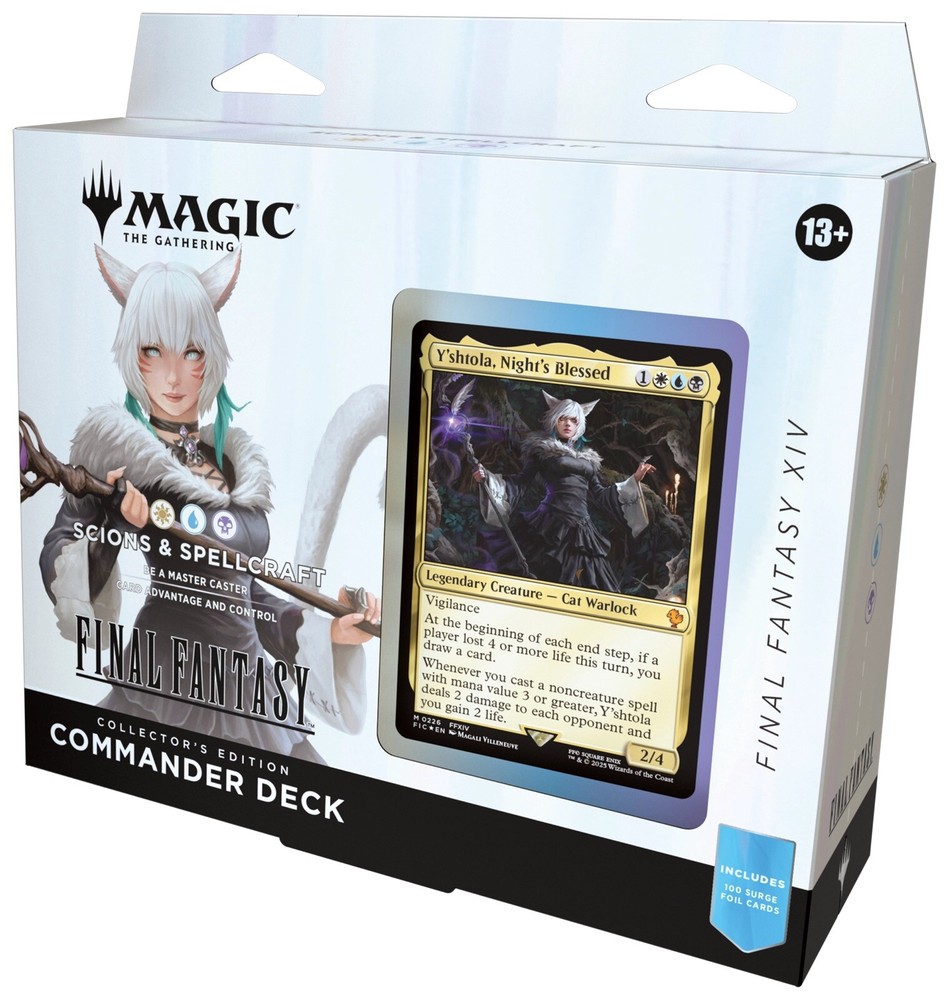 MAGIC THE GATHERING Final Fantasy Collector’s Ed. Commander Deck Bundle In Hand