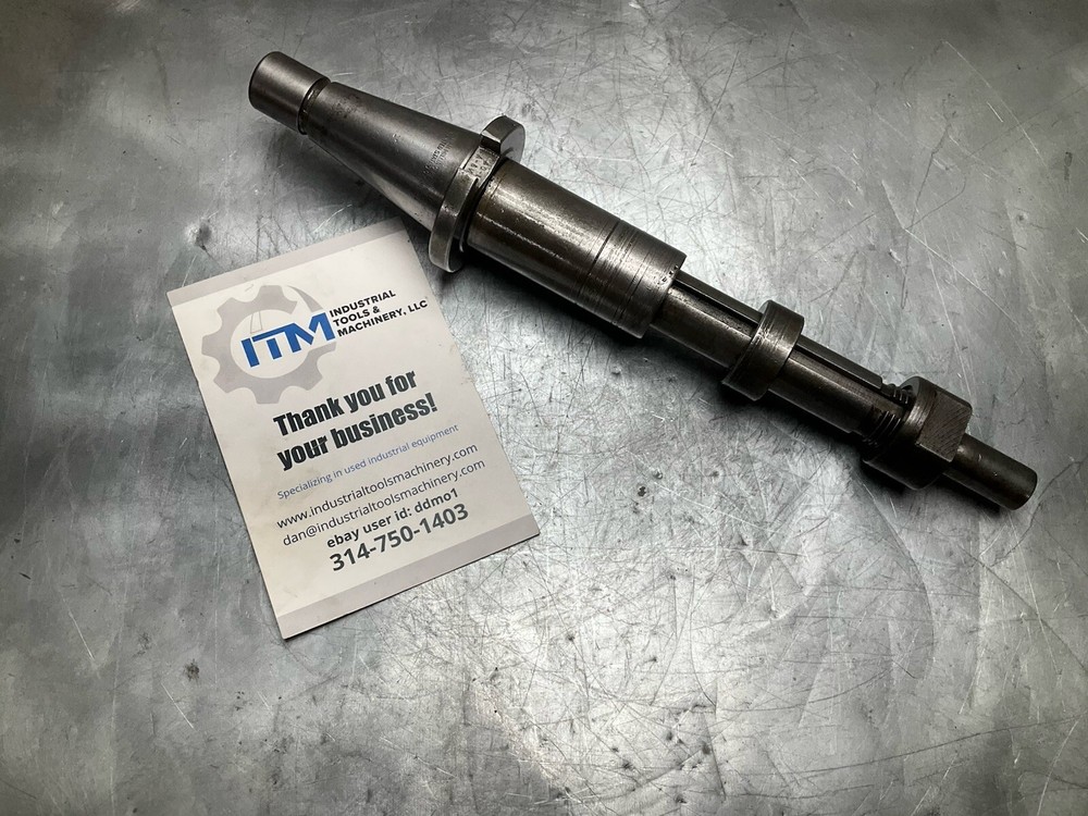 Cincinnati NMTB 40 Milling Machine Arbor 1" Horizontal