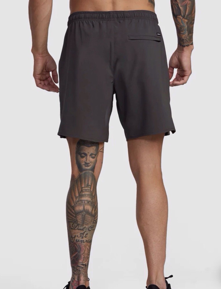 RVCA Yogger Stretch Athletic Shorts - SLATE