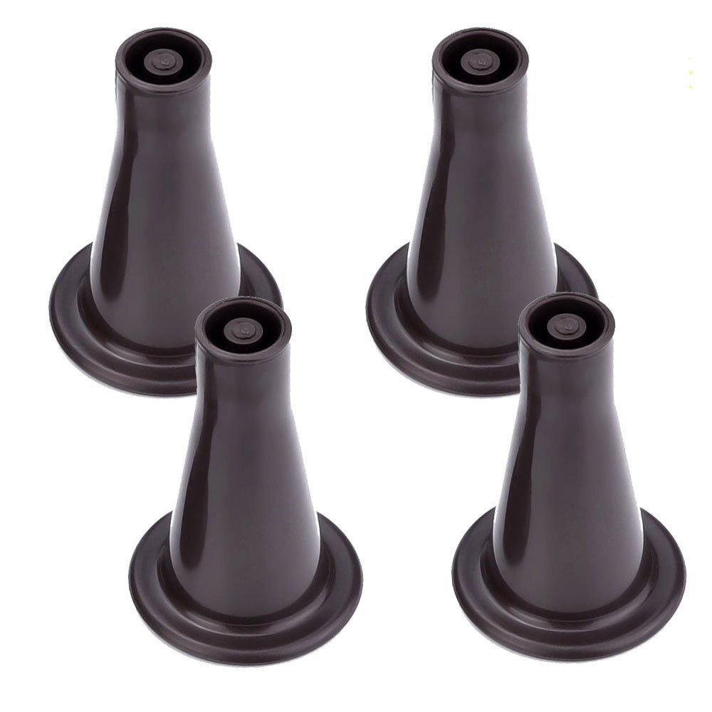 Plastic Bed Frame Feet That Replace Your Wheels. Replace Wheels on Bed Frame wit
