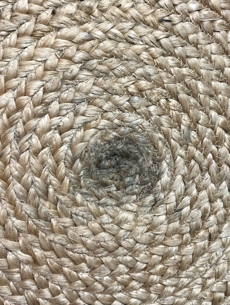 Euromarket Designs Braided Hemp Pouf /b