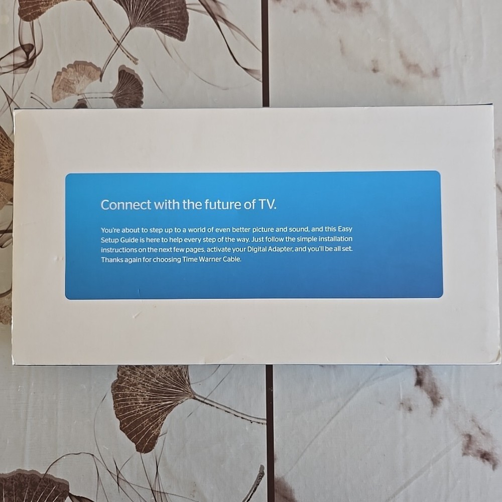 Time Warner Cable Digital Adapter HD Easy Setup Kit