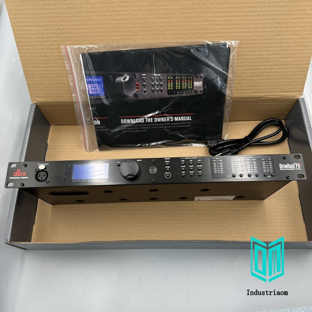 PA2 DBX DriveRack Complete Loudspeaker Management System