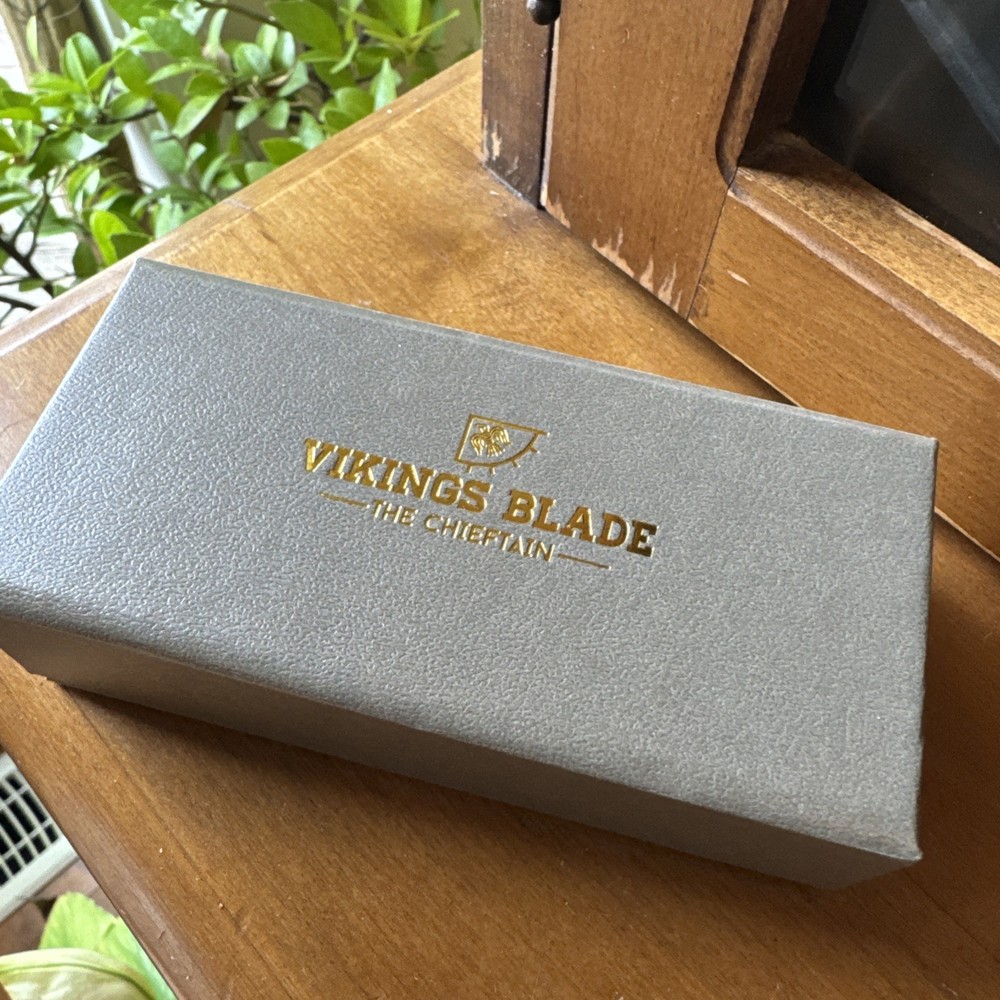 VIKINGS BLADE Adjustable Double Edge Safety Razor + Luxury Case. Smooth,...