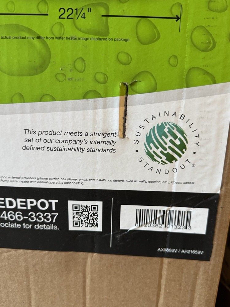🔥Rheem Hybrid Smart Tank 50 Gal. ProTerra 10-Year Electric Water Heater NEW🔥