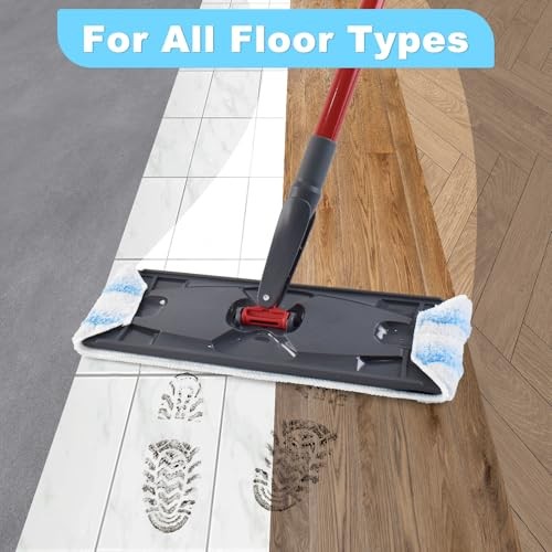 Mop Replacement Pads for OCedar H2prO Flat Mop System, 3 Pack Mop Pads for