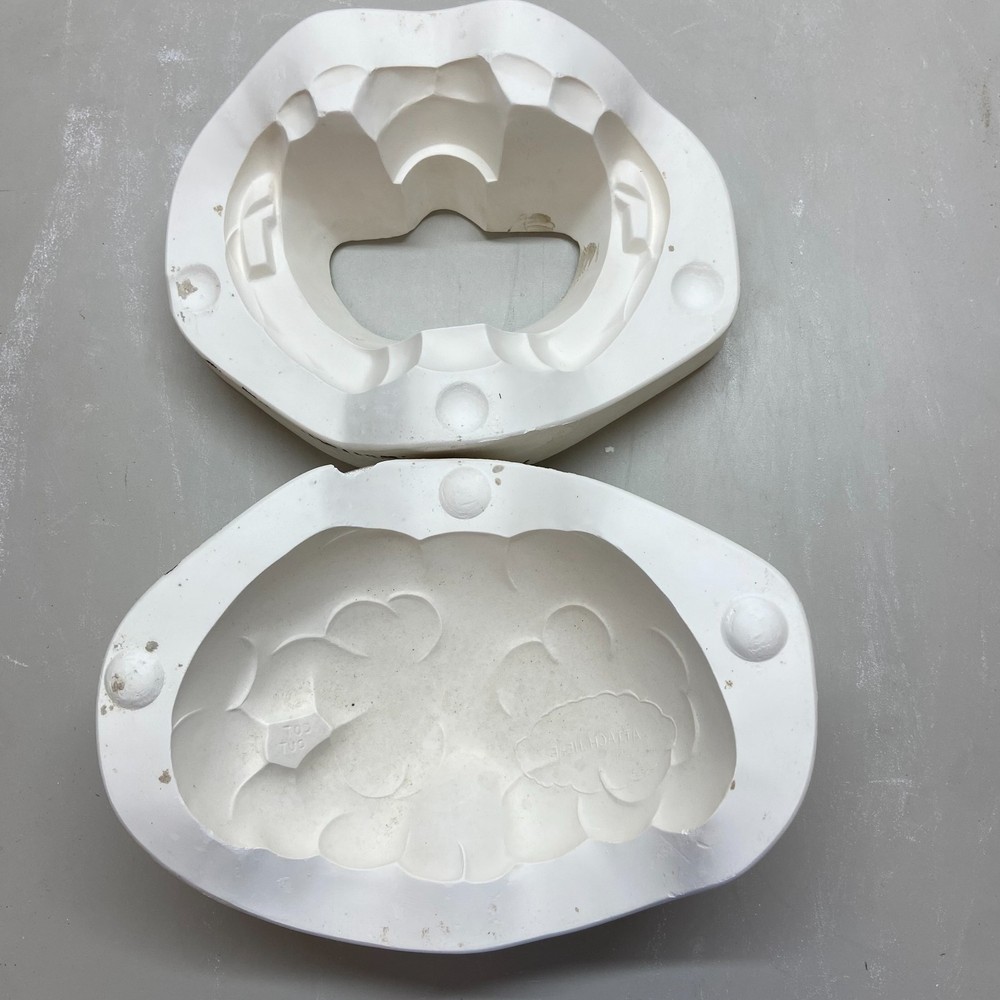 Ceramic Slip Casting Mold Cloud Music Top #5366