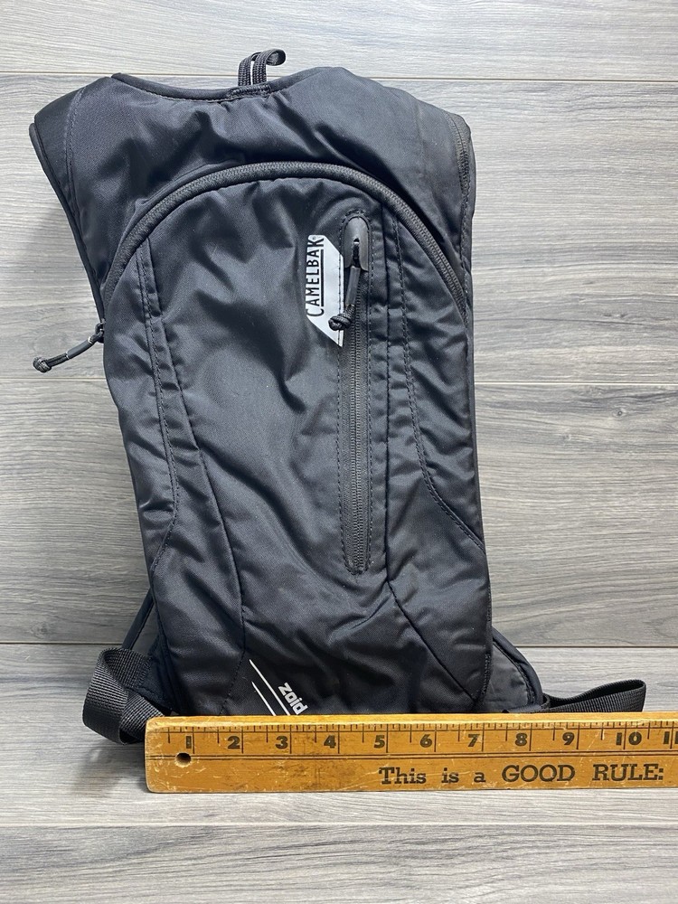 Camelbak Zoid Hydration Pack Hiking Camping Running Black Bag Backpack