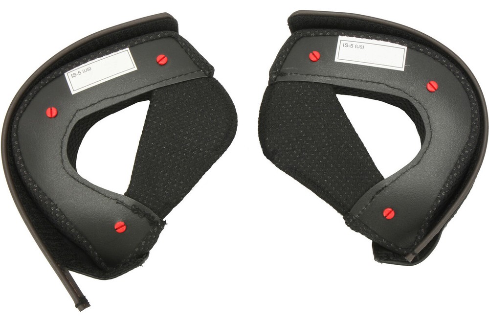 HJC IS-5 Helmet Replacement Cheek Pads Black