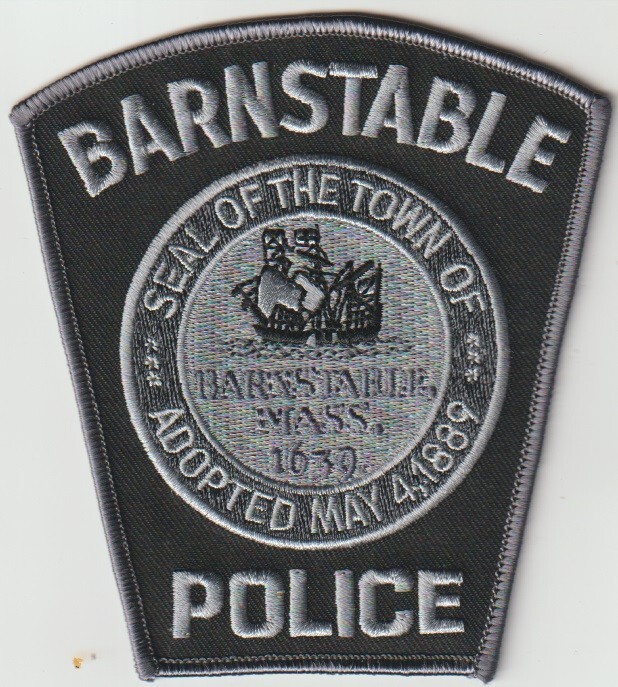 Barnstable MASS subdued obsolete patch shipped from Australia