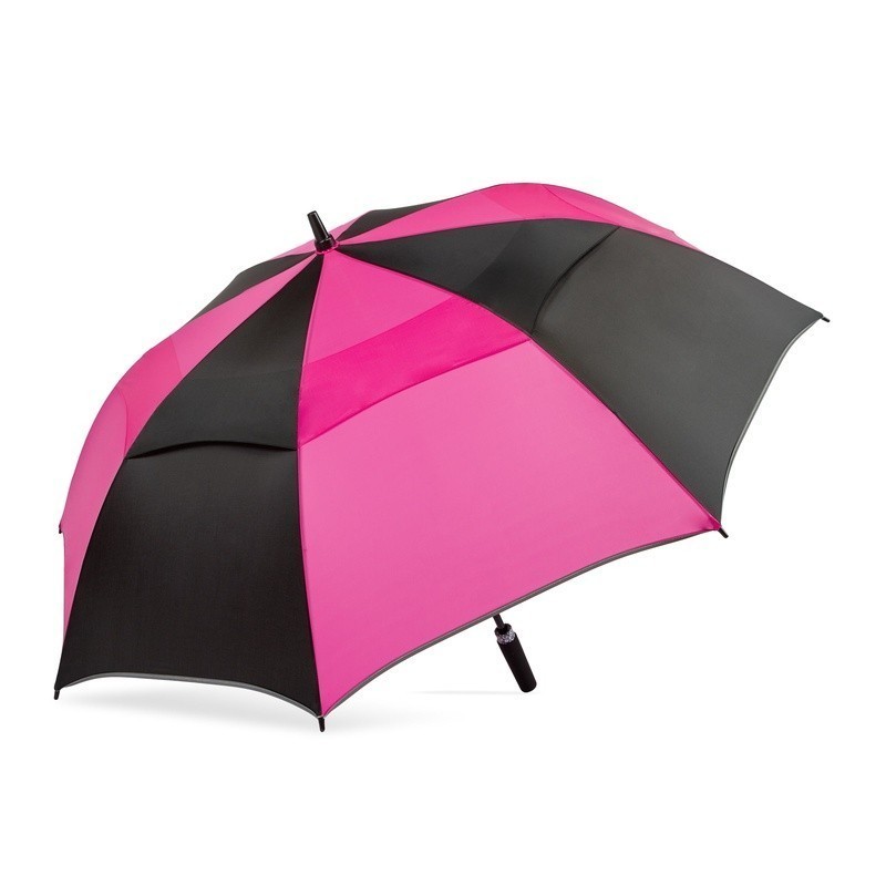 Vented Auto Open Golf Umbrella Wind Resistant Waterproof UPF 50 Durable Grip US