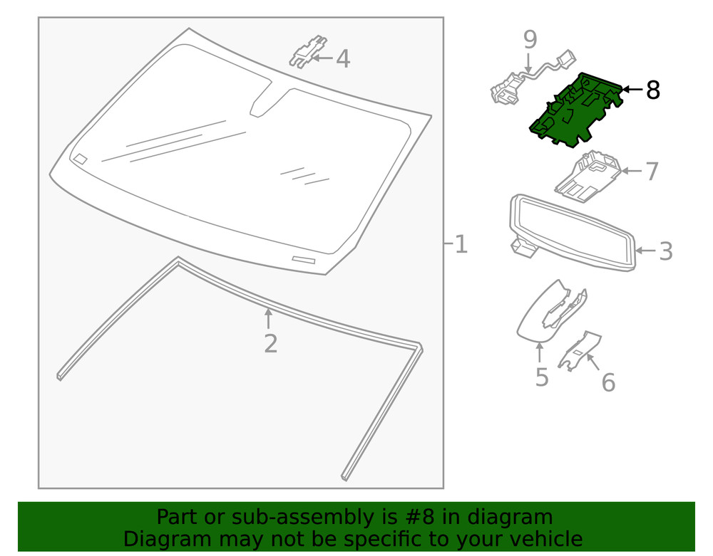 Genuine GM Mount Bracket 85073980