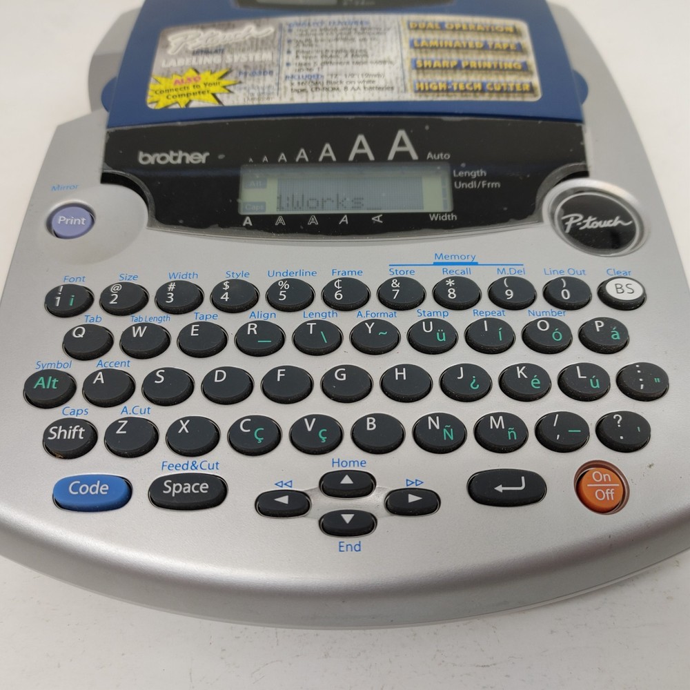 Brother P-touch PT-2300 Labeling System Tested