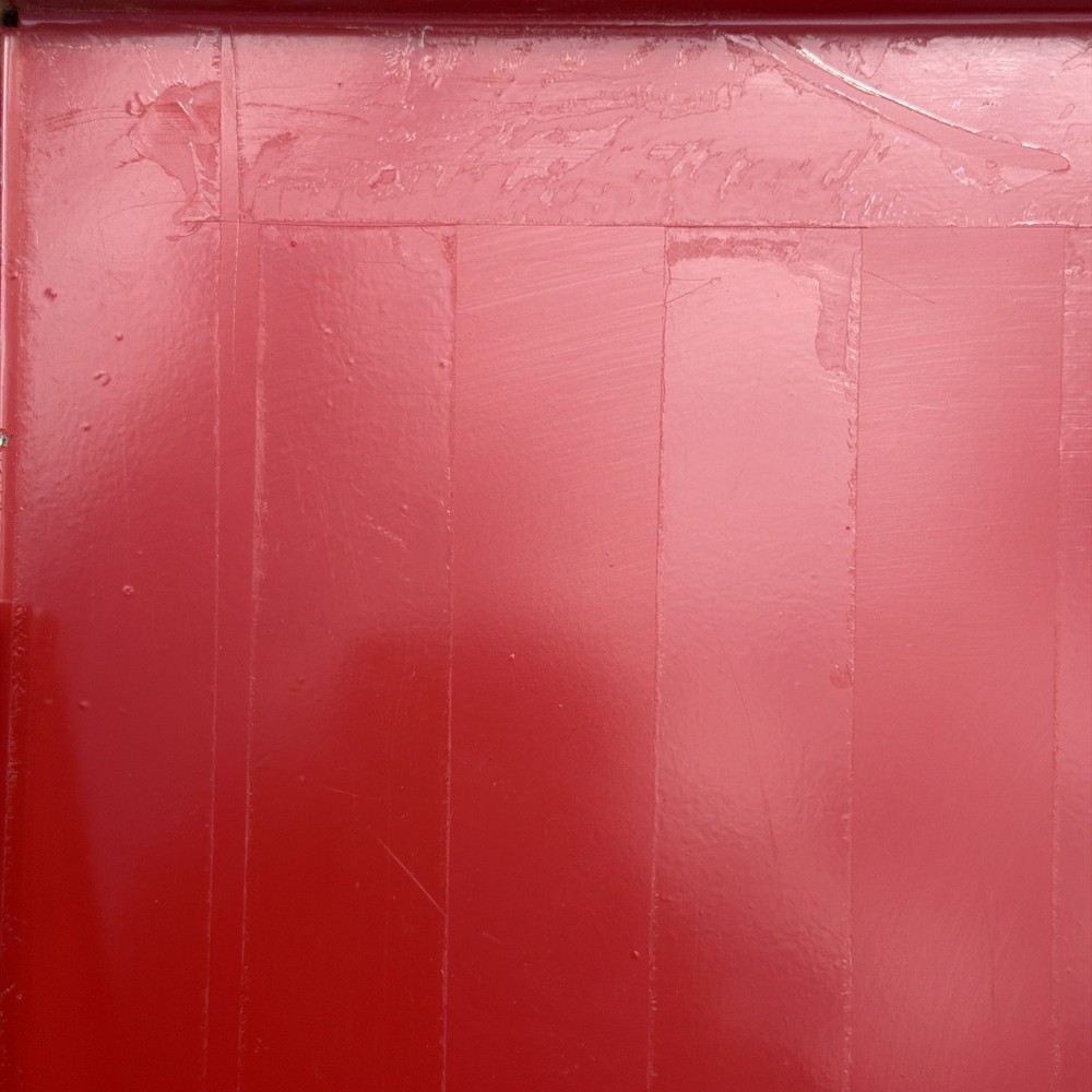 Craftsman Tool Box Side Hanging Folding Table Shelf Bench Tray Red