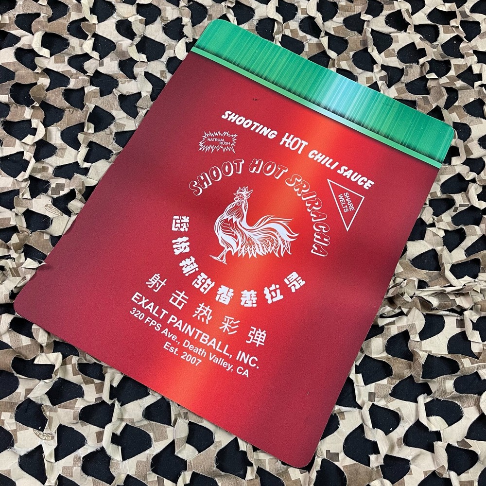 NEW Exalt V2 Paintball Tech Mat - Small - Sriracha