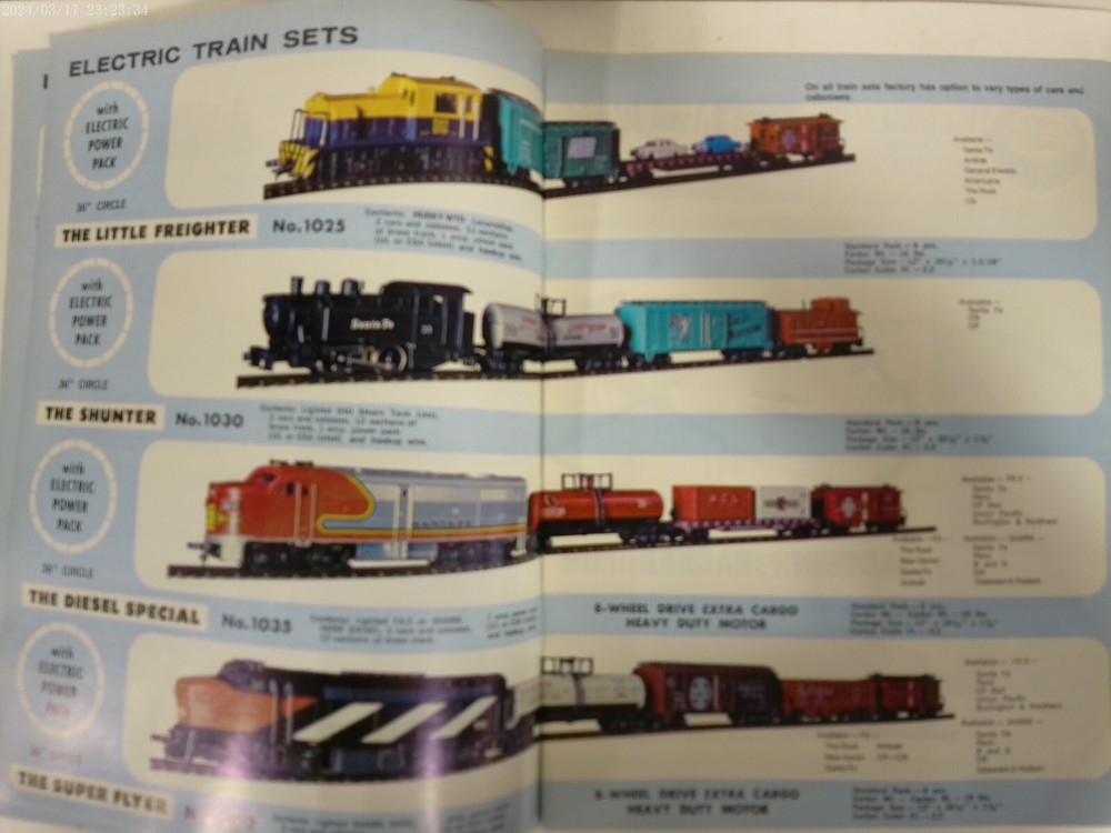 Vintage Model Power 1981 HO Gauge Catalog
