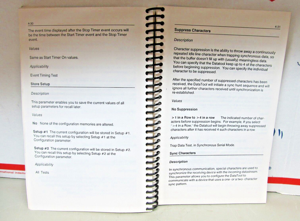 Datacom Technologies Inc. - Data Tool 5500 Owner's Manual 11624-REV B