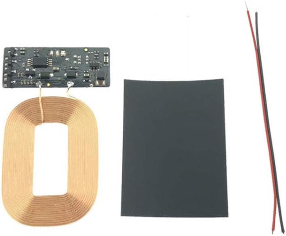 2Pcs Wireless Charger Receiver Module PCBA Board Coil Universal Qi DIY