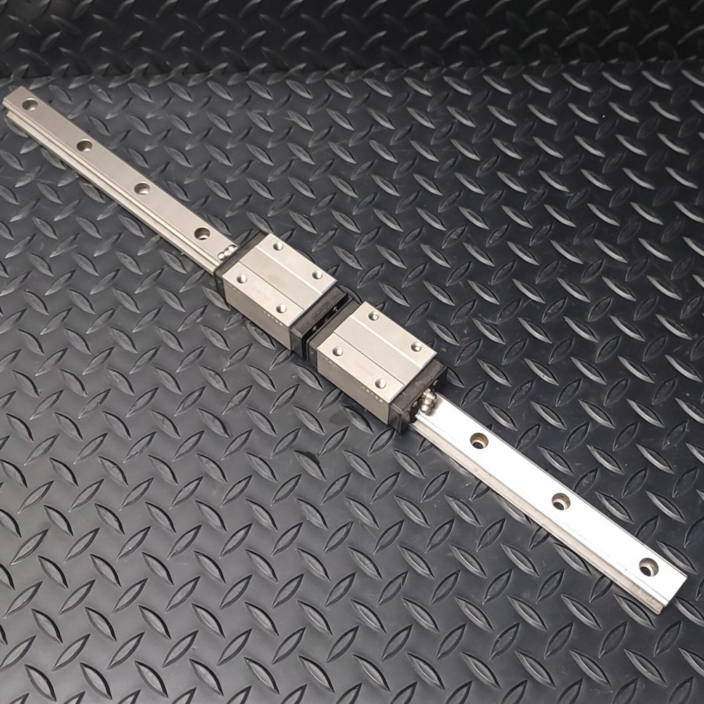 THK - RSR20VM - HSR25 / GP8B903 - (2) Linear Guide Block & Guide Rail