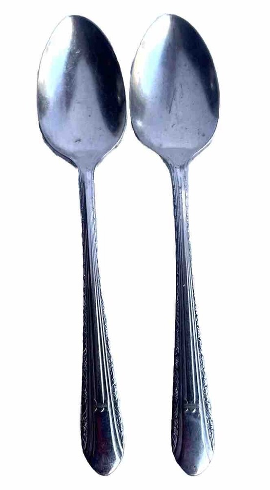 1939  Wm Rogers I S Silverplate Flatware Regent Pattern Sugar Spoon