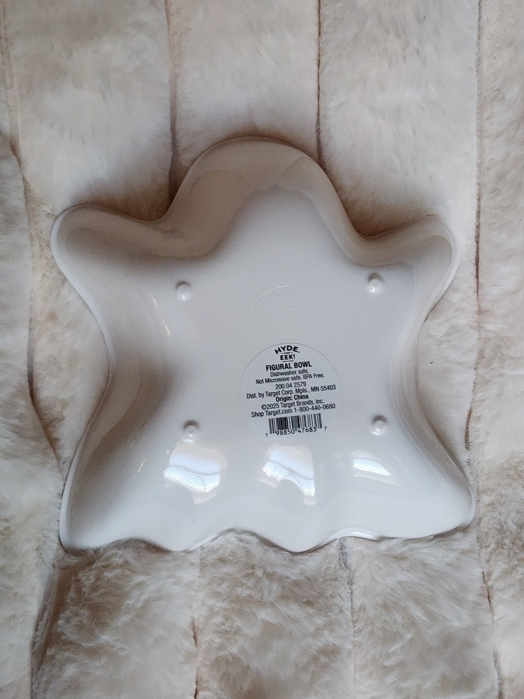 Halloween Ghost Plastic Bowl NEW!