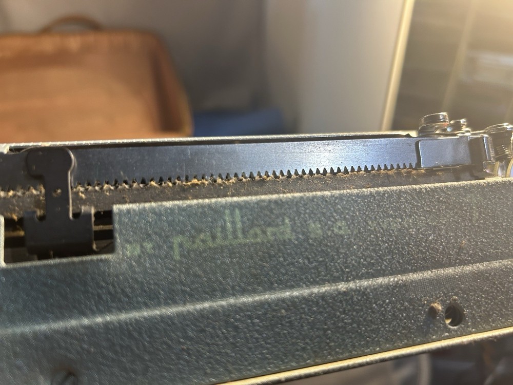 Hermes Rocket typewriter Portable Green