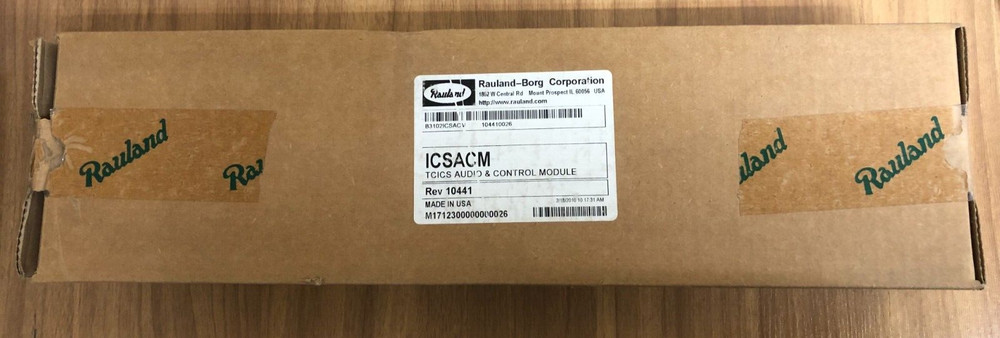 Rauland-Borg ICSACM TCICS Audio & Control Module