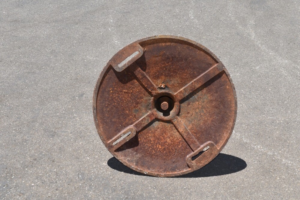 cast iron base