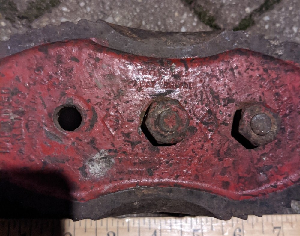 Vintage Vulcan 46" Pipe Chain Wrench Tool
