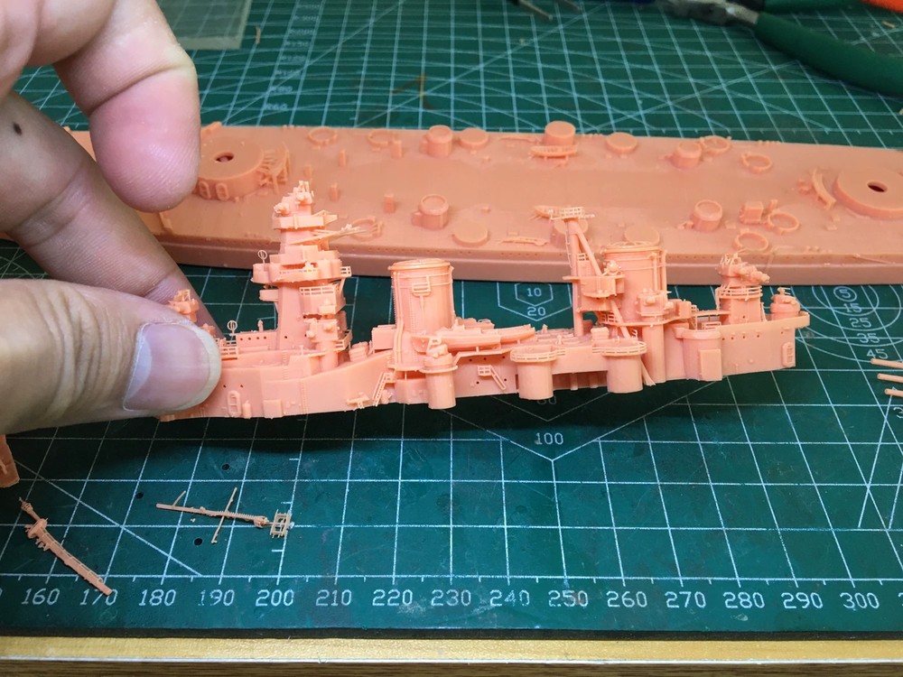 3D Printed 1/700 Soviet Union class Battleship Unpainted Model Kit NEW