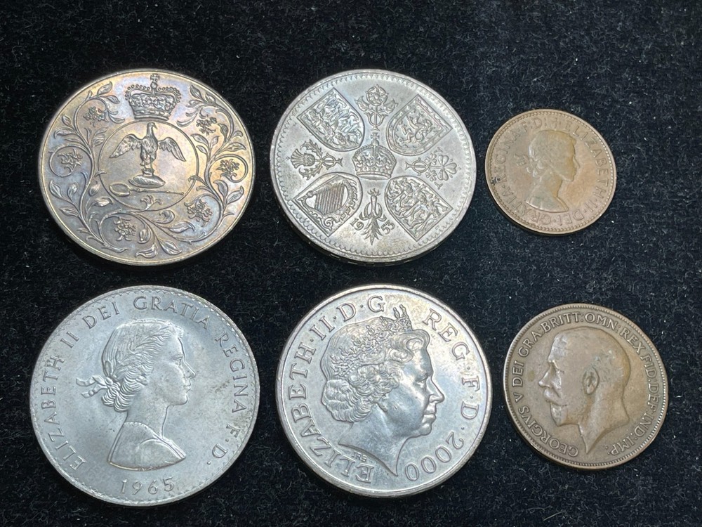Assorted Great Britain 6 Coins lot 111525