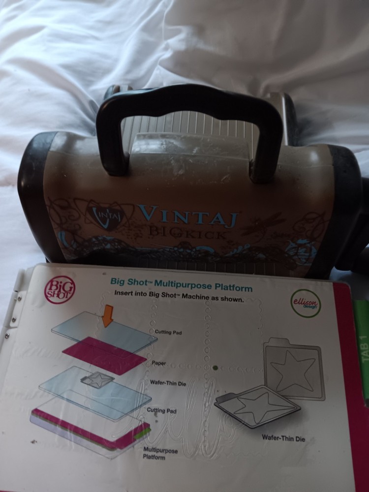 Vintaj Bigkick With Platform Cutting Machine