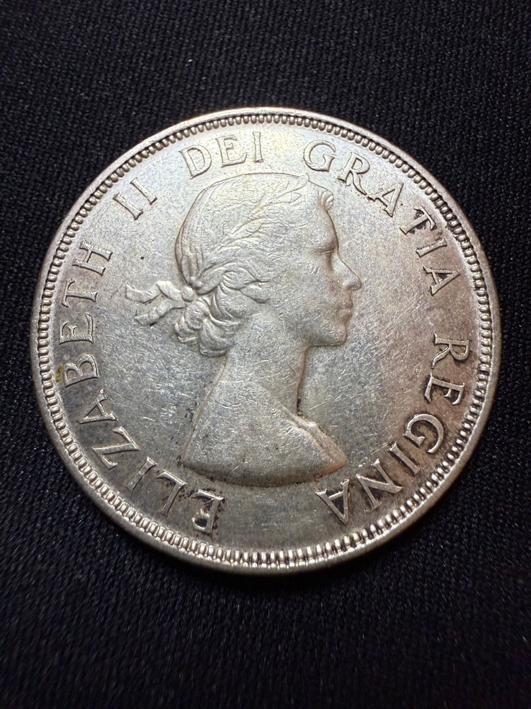 1953 Canada Silver Dollar Coin