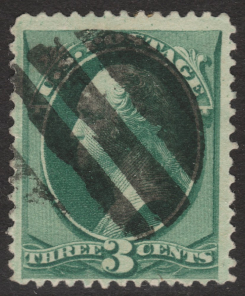 Scott #158 1873  Fancy Cancel     MSP04-33