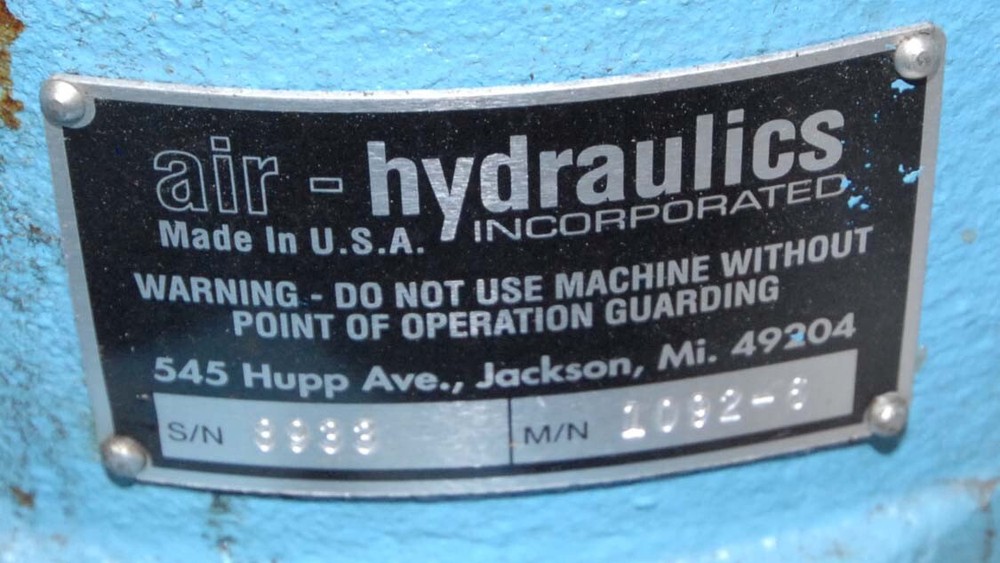 Air-Hydraulics Rotary Index Table (Inv.45609)