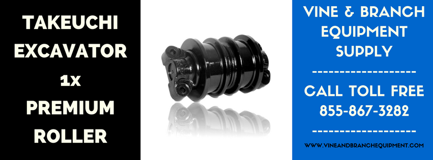 PREMIUM TAKEUCHI BOTTOM ROLLER TB175 / TB180FR (14mm bolt)