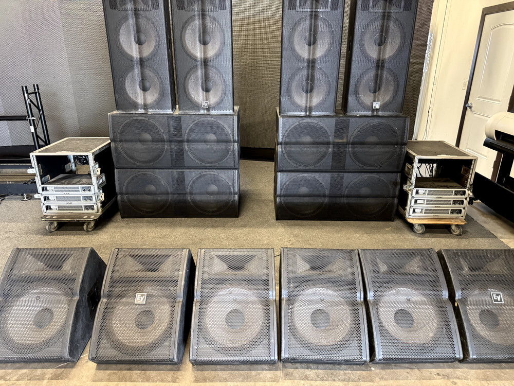 EV TourX PA system