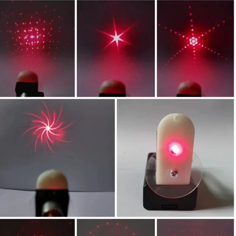 24 In1 Diffraction Grating Visual Holographic Pattern Optical Laser Grating