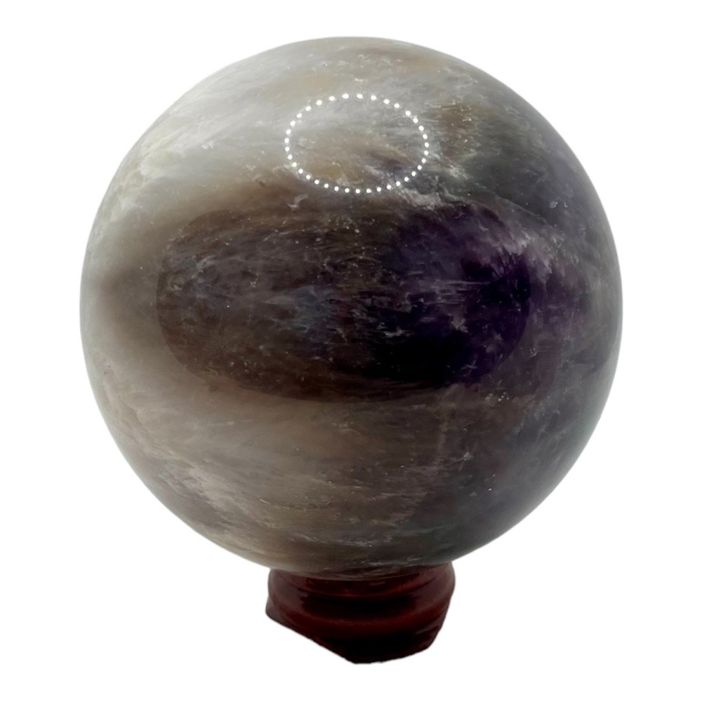 Dream Chevron Amethyst Large Sphere