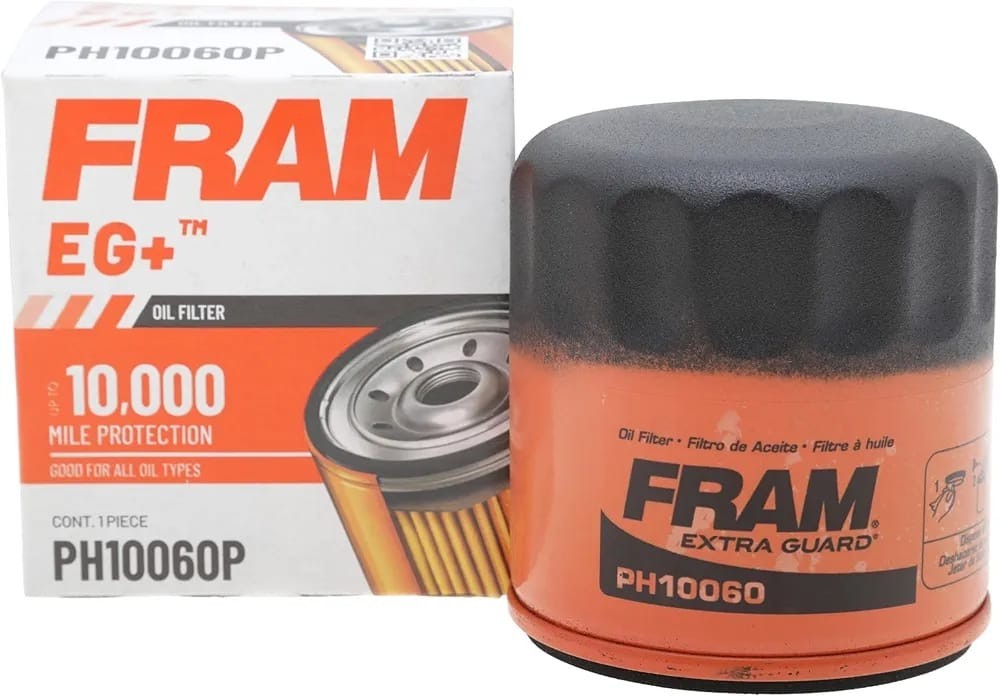 Fram Extra Guard PH2 10K Mile Change Automotive Replacement Interval Spin-On