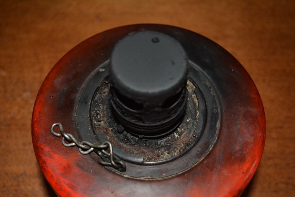 ANTHES FORCE OILER CO. KEROSENE Road Flares Orig. Storage Case EMPTY