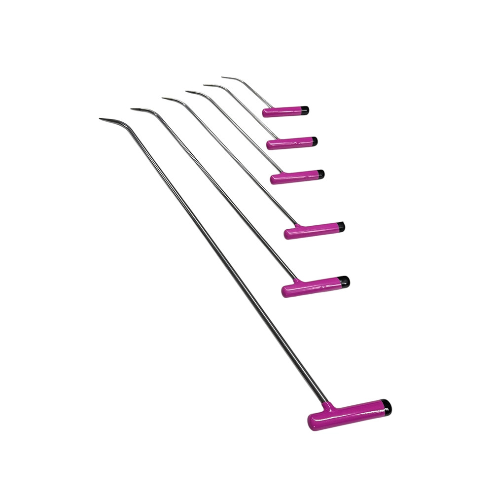 PDR Tools – Cádiz Edition | 5-Piece Sharp Tip, Single-Bend, Angled Handle