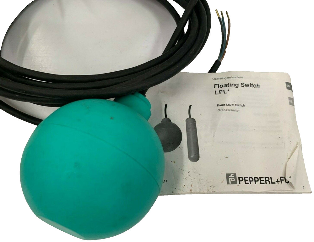 PEPPERL FUCHS Type LFL2 LFL2-BK-U Liquid Level Switch Round float