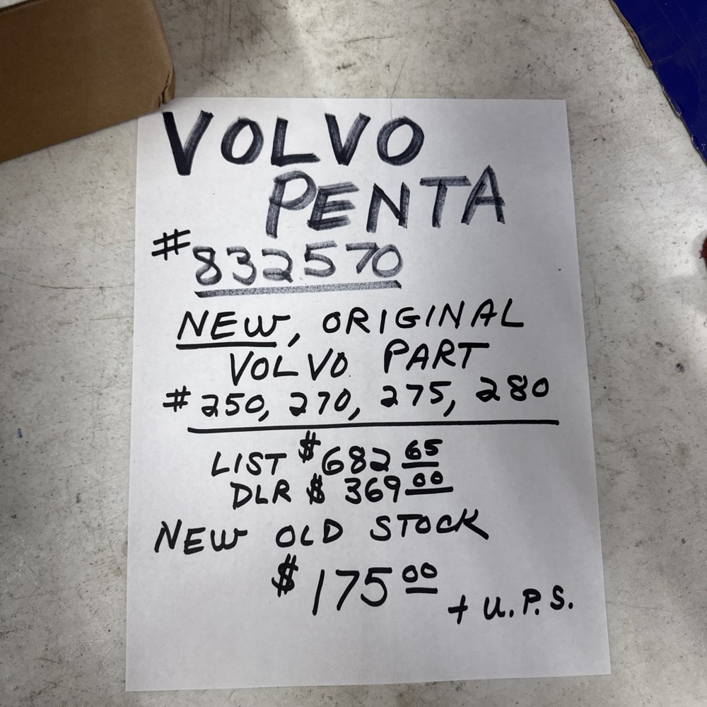 Volvo Penta Shift Cover 832570