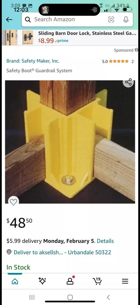 Safety Boot Guardrail System